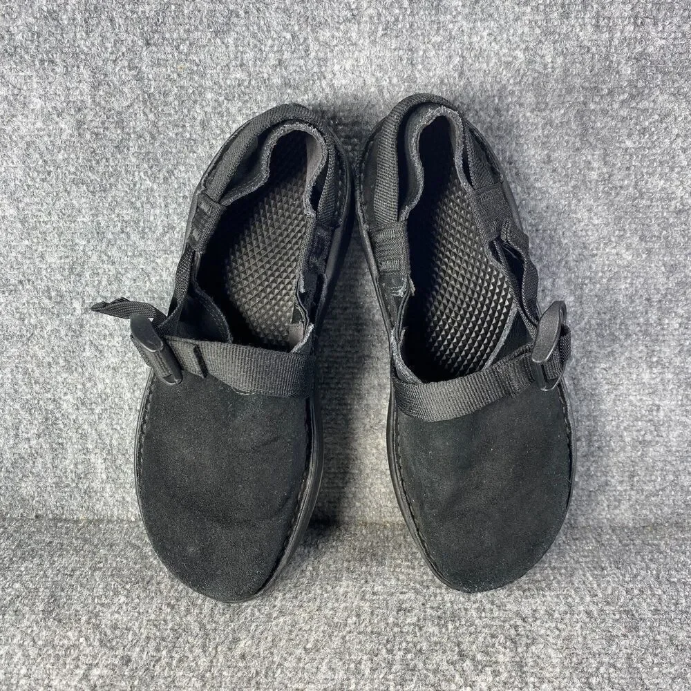 Chaco Kids Black Slip-On Sandals with Adjustable Strap